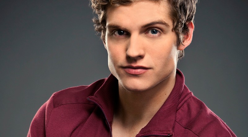 issac lahey an image of a white young man with curly brown hair and blue eyes - Issac Lahey